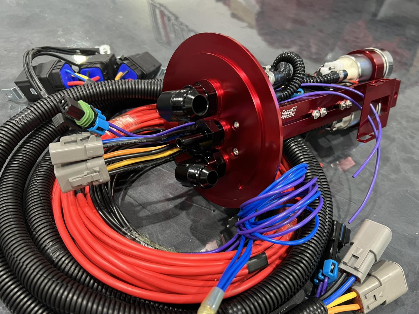 Huron Speed 04-13 Truck 1500 Triple Pump Fuel Assembly