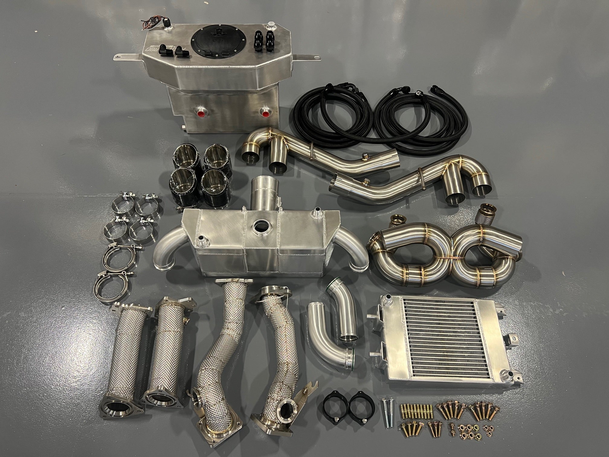 Huron Speed C8 Corvette Twin Turbo Kit - A2W Premium Bundle – Huron