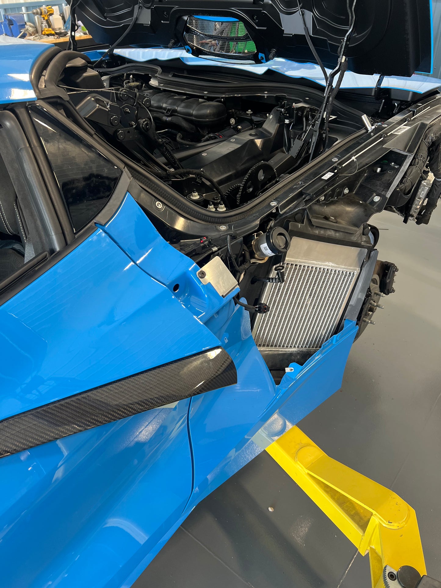 Huron Speed C8 Corvette Twin Turbo Kit - A2W Premium Bundle