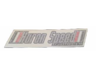 Huron Speed Logo Vinyl 8"