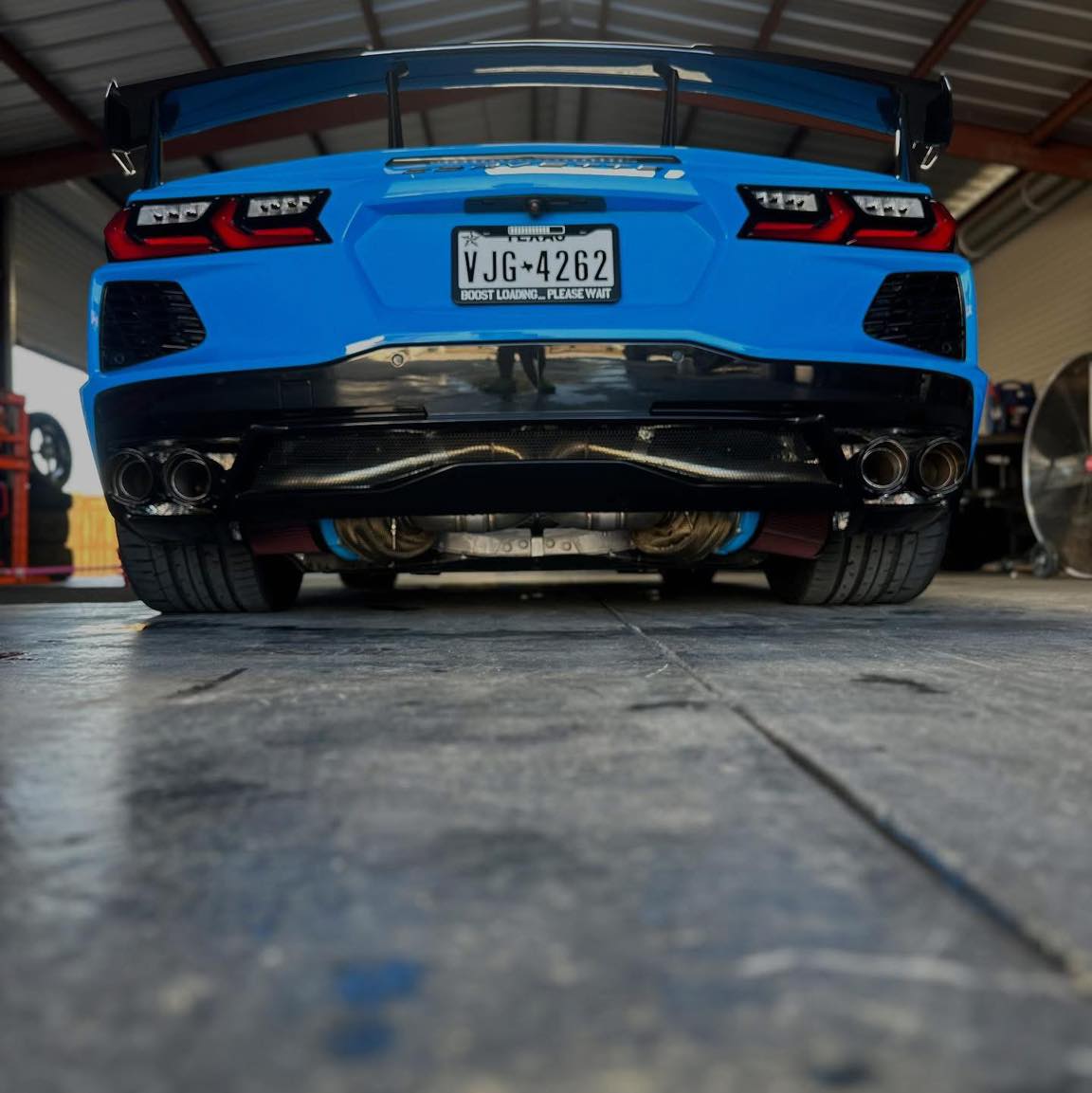 Huron Speed C8 Corvette Twin Turbo Kit - A2W Premium Bundle