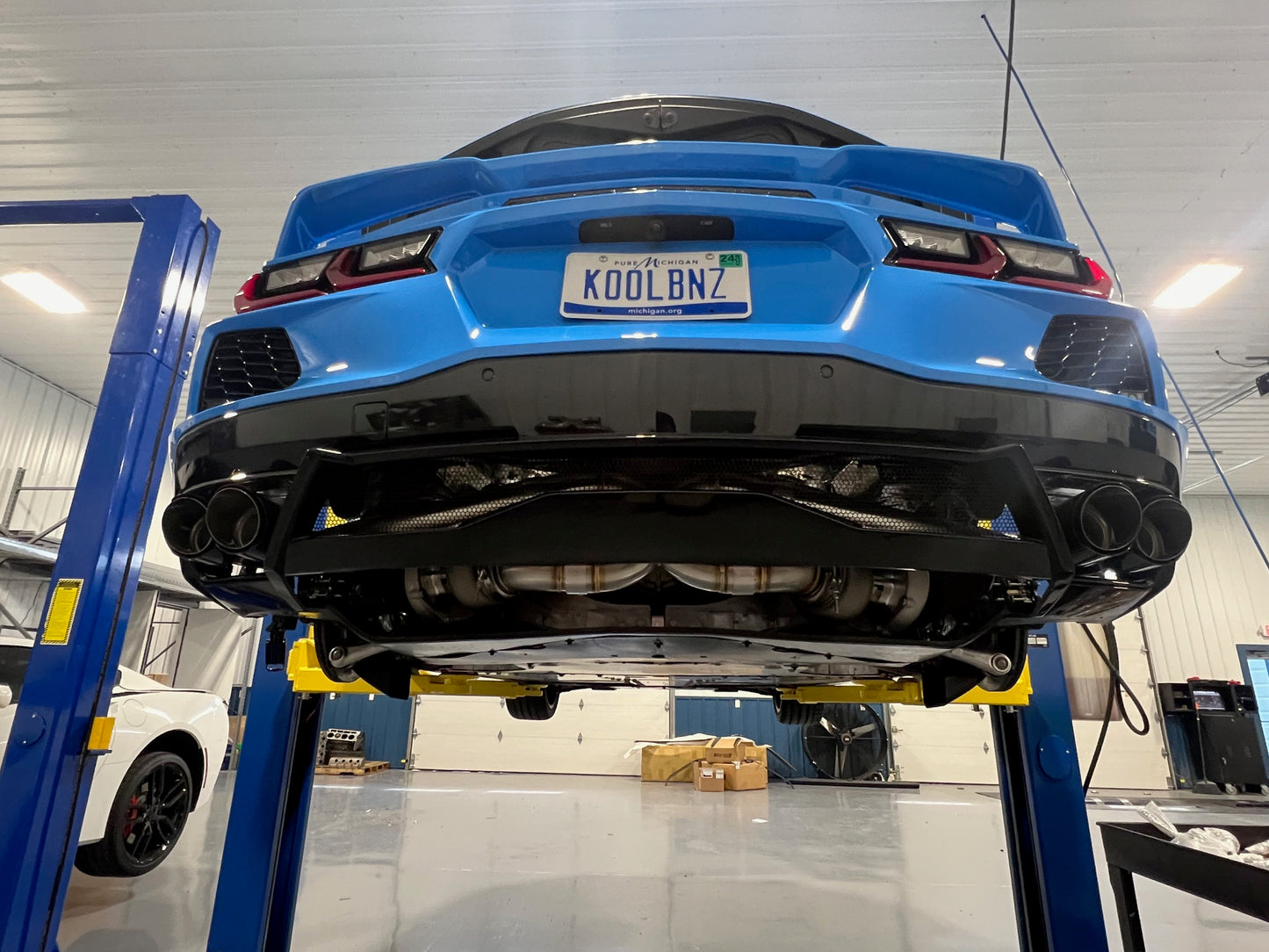 Huron Speed C8 Corvette Twin Turbo Kit - A2W Basic Bundle