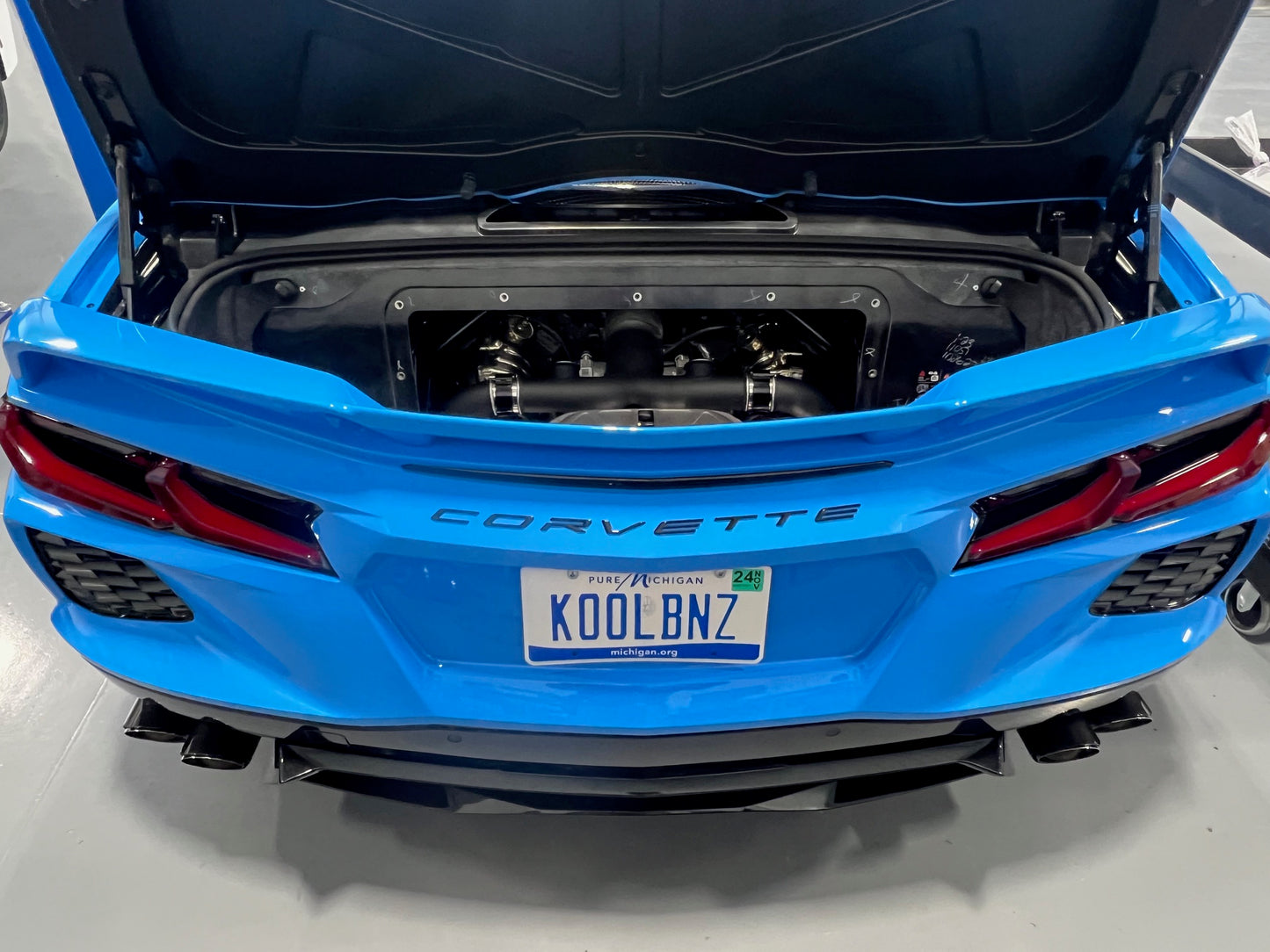 Huron Speed C8 Corvette Twin Turbo Kit - A2W Basic Bundle