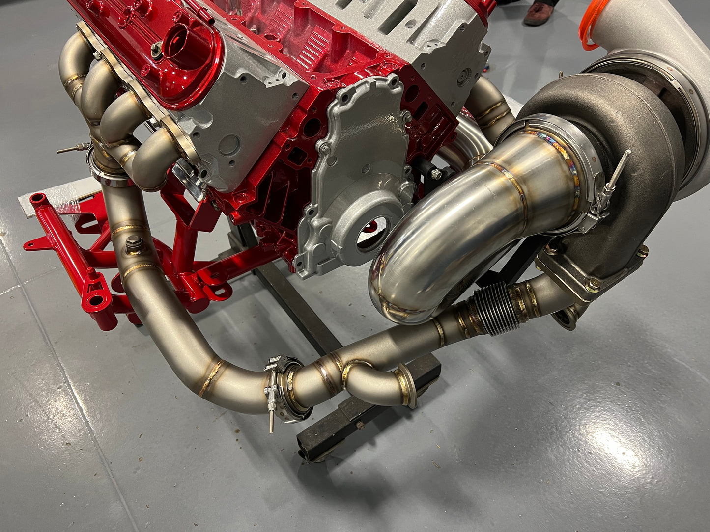 4” Rear-exiting downpipe for T6 kit