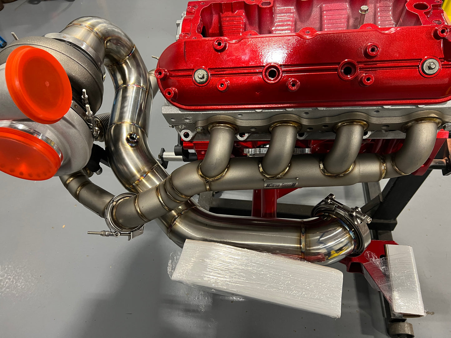 4” Rear-exiting downpipe for T6 kit