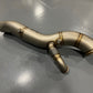 Huron Speed Truck T4 4" Downpipe for 1.25 Housings