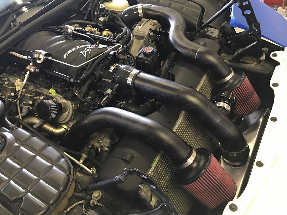 Huron Speed C5 Corvette Twin Turbo Kit - Base