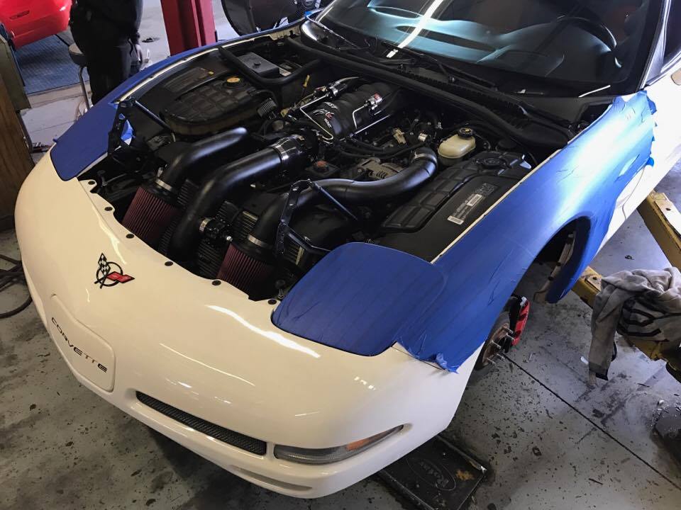 Huron Speed C5 Corvette Twin Turbo Kit - Base