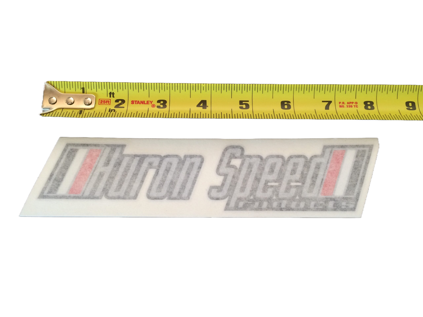 Huron Speed Logo Vinyl 8"