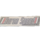 Huron Speed Logo Vinyl 8"