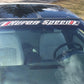 Huron Speed Windshield Banner Vinyl 40"